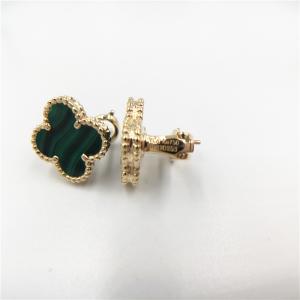 Quality Van Cleef &amp; Arpels Vintage Alhambra earrings in 18K yellow gold from china jewelry factory wholesale