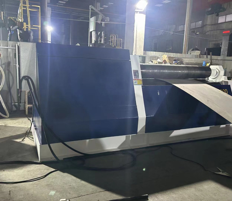 PLC Control CNC 4 Roller Plate Rolling Machine W12-20*2000MM