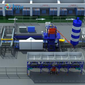 Quality Concrete Fence Panel Manufacturing Machine Wet Cast Machinery wholesale