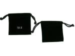 70mm TUV Velvet Drawstring Pouch Jewelry Packaging Bags Reusable AQL