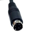 Custom Mini 4 Pin Male And Female Extension Cable 200mm Length