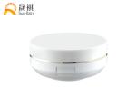 Empty Acrylic Face Powder Compact , BB Cushion Case 15g White Compact SF0808D