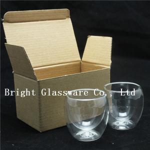 Quality double wall thermo glasses, double wall wine glasses for wholesale wholesale