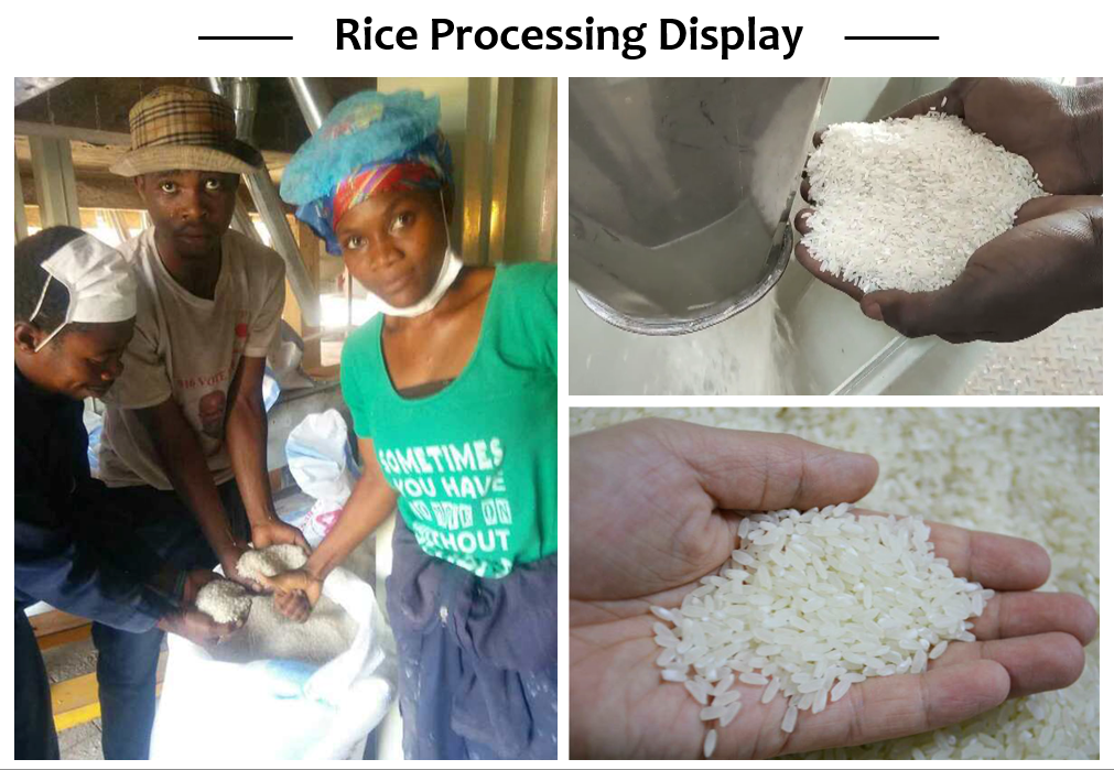 ICHIN50 500kg per hour small rice mill machine for home rice polishing at competitive