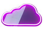Nice Cloud LED Neon Signs Hazard Free Environment Friendly Material