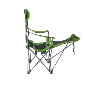 Quality Good Load Bearing Portable And Stowable 600D Fabric Tall Outdoor Folding Chair With Carry Bag wholesale
