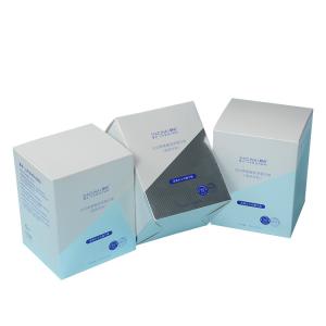 China 375Gsm PET Custom Printed Paper Boxes , varnishing Cosmetic Paper Box Packaging on sale