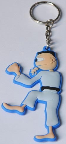 Any Pantone Colors Custom PVC Keychains For Advertising Items