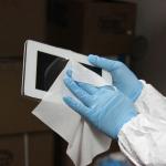 Sterile Cleanroom Wipes Silicone Free Microfiber Lint Free Dry Wiper