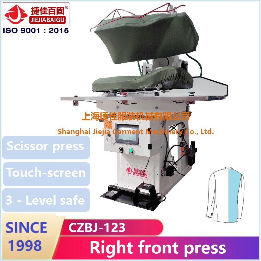 Jacket Commercial Laundry Press For Back Type Valve Blazer Suit Ironing Press Machine
