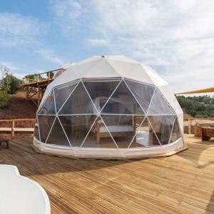 Quality Hotel Resort Camping Dome Tent House Diameter 6m on Grassland Asphalt wholesale