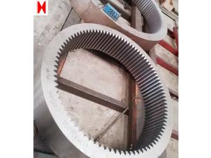 Quality 40Cr Forging Large Ring Gear Helical Mechanical Gear Ring wholesale