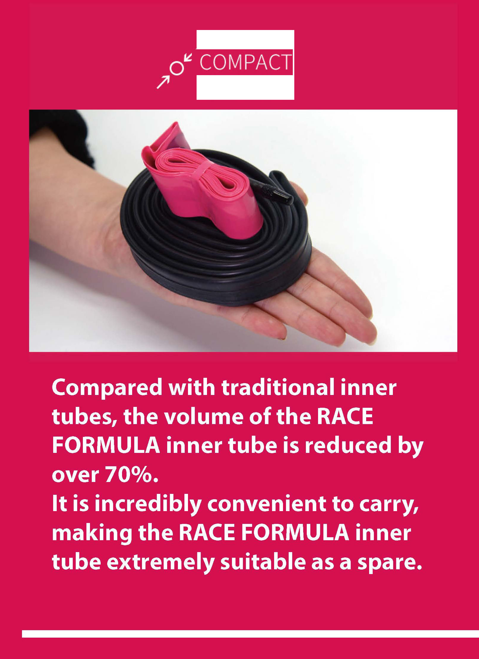 22-28 inches Inner Tube for Custom Road Bike in Pink or OEM
