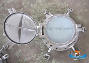 Quality Opened Type Aluminum Boat Windows , Porthole Boat Windows Weather Tight wholesale