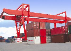 Quality 40t 50t Dock Rmg Rail Mounted Container Gantry Crane In Wharf wholesale