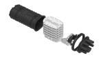 3- Black 288 Cores Fiber Optic Splice Closure Cable Joint Box for Network FTTH