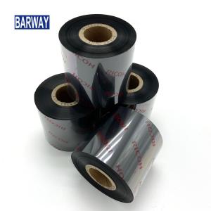 Quality Black Enhanced Thermal Wax Resin Ribbon Compatible With Zebra Printers wholesale