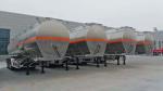 12t Grade Van Type Fuel Tank Semi Trailer For Large Capacity Petroleum
