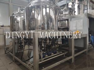 Quality Powerful Vacuum Mixer Homogenizer / 350L Pharmaceutical Mixing Equipment wholesale
