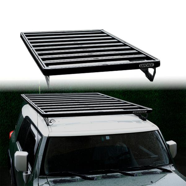 Aluminum Alloy Roof Rack for FJ Cruiser 29.7kg Capacity Universal Vehicle