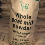 Drinking Food Additive Organic Raw Goat Milk Powder 24g Protein