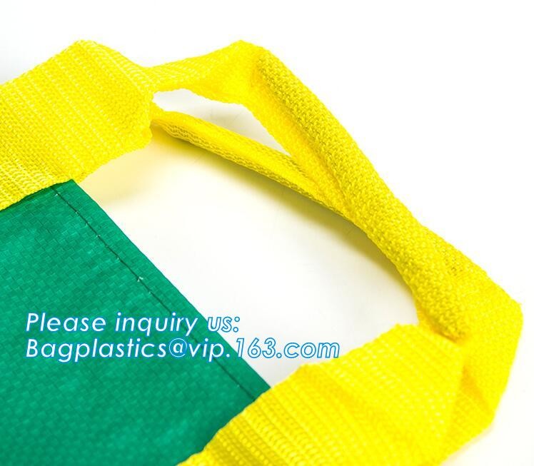 Fashion WaterProof PP Woven Laminated Handle Shopping Bag,fashion laminated reusable pp woven big shopping woven bag