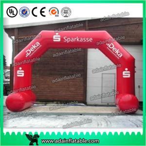 Quality Logo Printing Dragon Shaped Red Inflatable Arch Archway 7 * 4m Custom Inflatable Arch wholesale