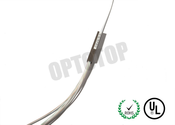 White Passive Optical Splitter For CATV Networks , Corning G657A Type