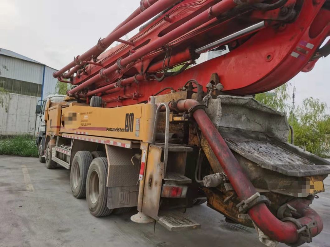 New Arrival Concrete Pumps Putzmeister 46m on Isuz U Chassis Benz 2012