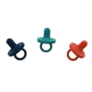 Quality Girl Boy Colourful Reusable FDA LFGB Silicone Baby Pacifier Teeth wholesale
