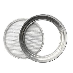 Quality 70mm Stainless Steel Sprouting Jar Lids wholesale