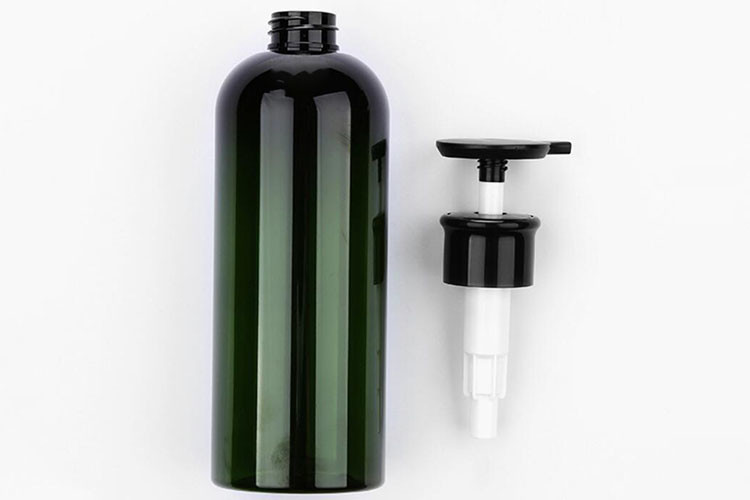 White 350ml 400ml 500ml Plastic Shampoo Pump Lotion Bottle
