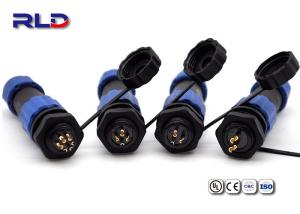 Quality IP68 25A 4 Pin Waterproof Plug Panel Mount Connector Wire to Wire wholesale