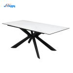 DT-1006 1800mm Contemporary Ceramic Dining Tables High Wear Resistance With