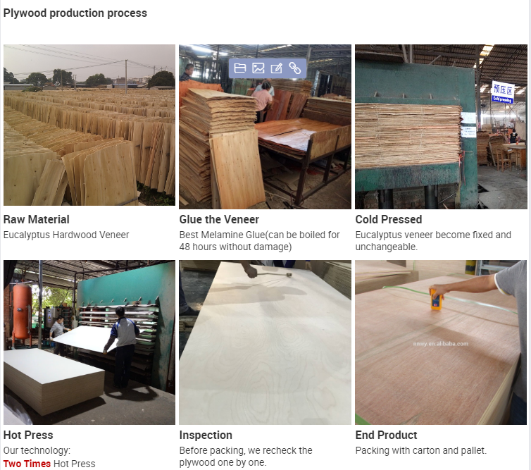 Laminated Melamine Paper Faced 18mm Melamine Faced Plywood