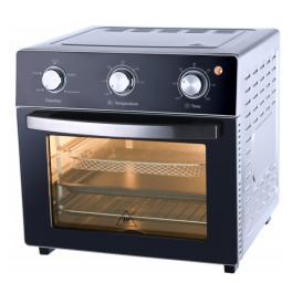 Quality Automatic 25L Black Stainless Toaster Oven Air Fryer 5 Preset Functions wholesale