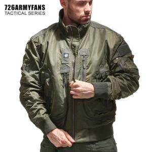 Quality Zipper Heavy Winter Jacket Causal Bomber Mens Varsity Jacket wholesale