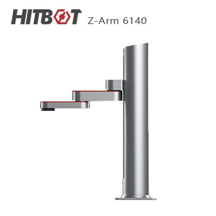 Handling Robot Arm Of Hitbot Z-Arm 6140 Mini Cobot With Vacuum Gripper As CNC 4 Axis Robot