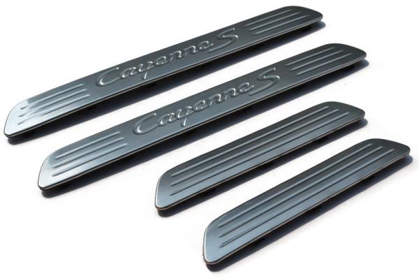 Illuminated Side Door Sill Original Sport Turbo for Porsche Cayenne 2011 2012