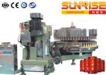 4 Capping Head Canning Production Line , 2 In 1 Tin Filling Machine