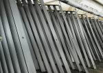 International Airport Steel Fence Fabrication , Semi Gloss Heavy Metal