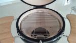 Charcoal Nylon Wheels 22 Inch Kamado Grill Bamboo Shelves And Handle