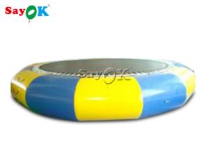 Quality Baby Inflatable Water Trampoline / Durable Inflatable Aquatic Trampoline wholesale