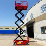 2300 kg Weight Outdoor Application Aerail Work Platform Electric Tracked Scissor