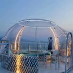 Airtight PC Transparent Clear Bubble Tents For Outdoor Camping