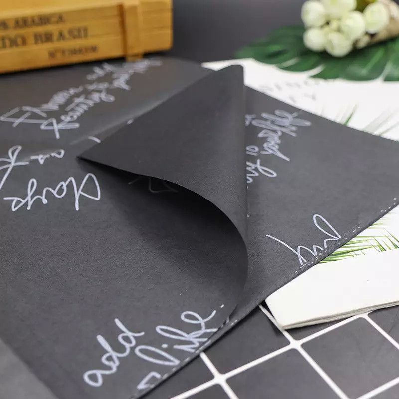 Logo Printing Colorful Tissue Paper Wrap For Birthday Holiday Wedding Gift Clothes