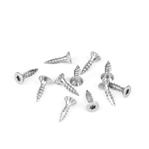 Quality Customized Double Countersunk Head Chipboard Screws Phillips Pozidrive DIN 7505 A2 Black wholesale