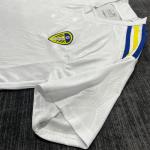 White Polyester Soccer Fan Version Jersey Long Lasting
