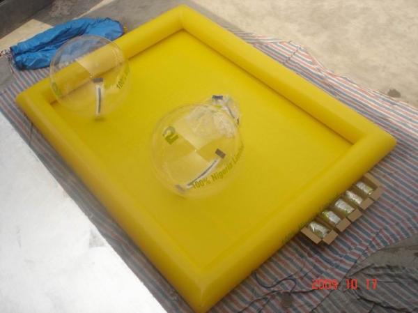 Inflatable Water Pool For Water Ball , Inflatable Water Pond With Durable PVC