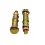 Yellow Zinc Ceiling Wedge M10 Expansion Bolt Sleeve Anchor